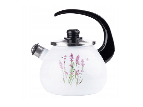 Czajnik emaliowany lawenda 2,5L 1