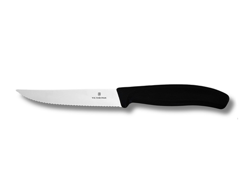 6.7933 Swiss Classic, Nóż ostrze ząbkowane 12cm czarny 1