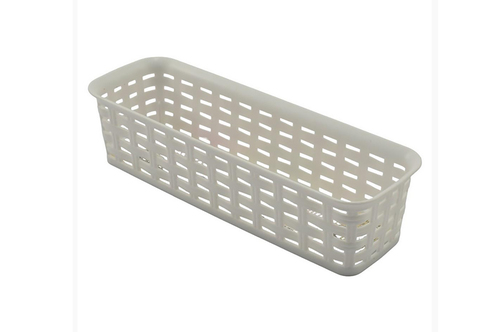 Hega Koszyk prost. rattan 24,2x8x6cm biały 1