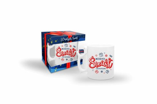 Święta - Kubek 300ml prezent - Wesołych Świąt 1