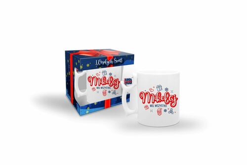 Święta - Kubek 300ml prezent - Mikołaj 1
