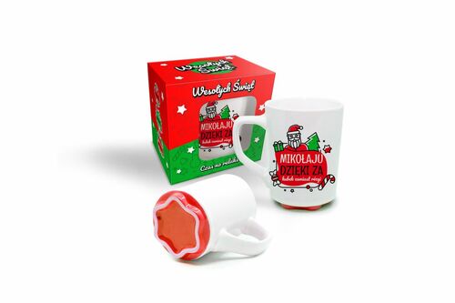 Święta - Kubek 300ml - Mikołaju dziękuję 1