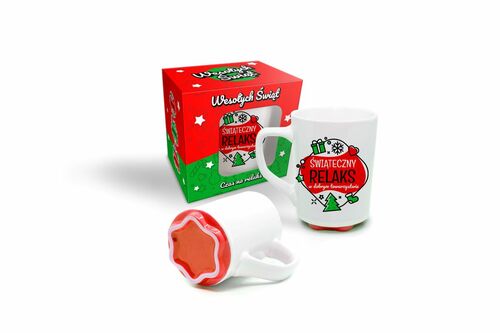 Święta - Kubek 300ml - Świąteczny relaks 1