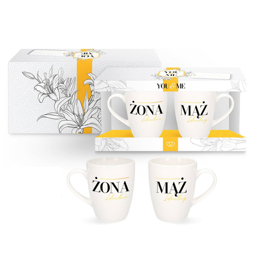 You&Me Zestaw 2 kubków 300ml - Idealna Żona/Mąż 1