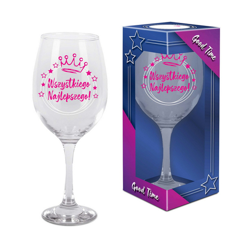 Good Time Kieliszek 580ml - Wszystkiego najlepszego 1