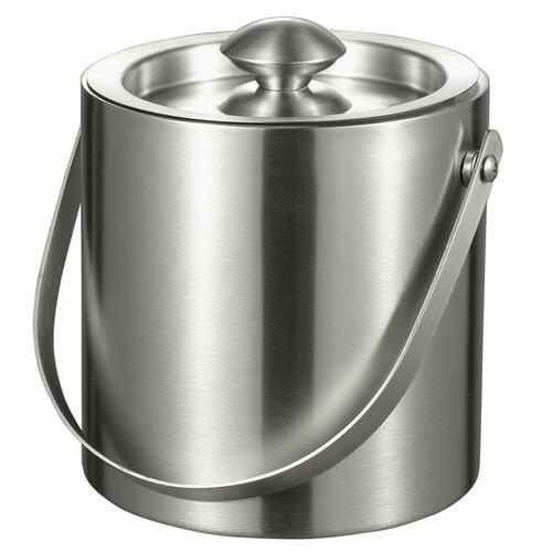 KH1243 wiaderko - termos na lód z/p 1,5l podwójna ścianka stal nierdz. 1