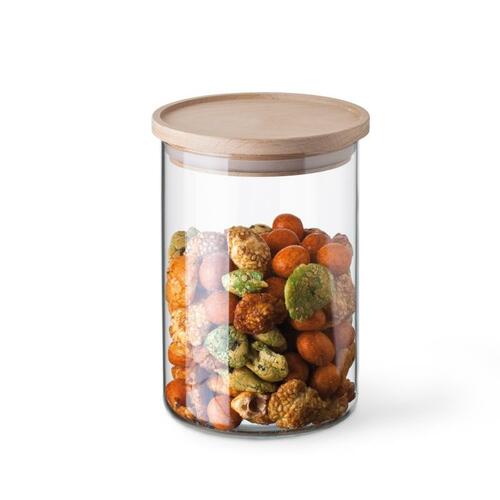 Simax pojemnik 800ml pokr. drewniana 1