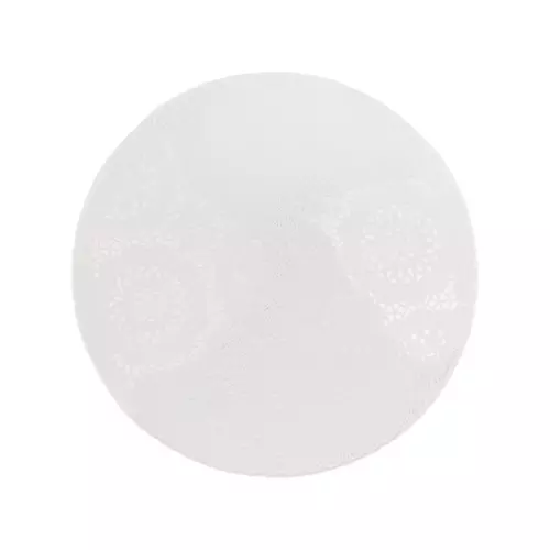 Mata stołowa 7 - okrągła biała 38cm 1