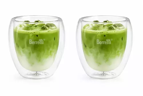 berretti tazza BR-2293 kpl 2 szt szklanek podwójna ścianka 250ml 1