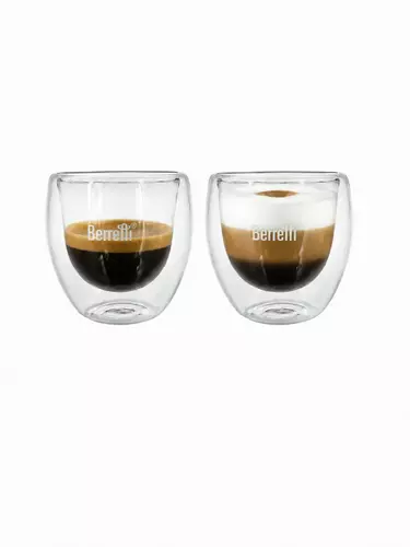 berretti tazza BR-2316 kpl 2 szt szklanek espresso podwójna ścianka 80ml 1